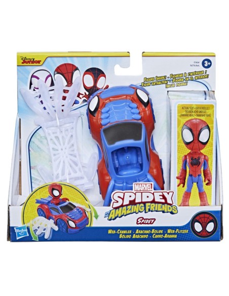 FIGURA DE ACCIÓN SPIDEY AND FRIENDS BÓLIDO ARÁCNIDO