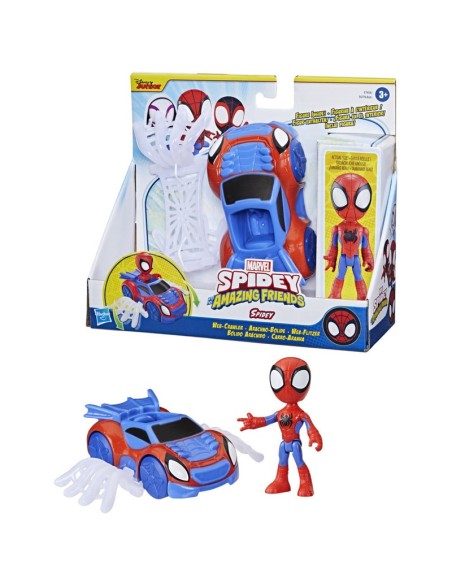 FIGURA DE ACCIÓN SPIDEY AND FRIENDS BÓLIDO ARÁCNIDO