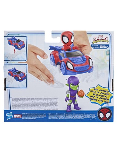 FIGURA DE ACCIÓN SPIDEY AND FRIENDS BÓLIDO ARÁCNIDO