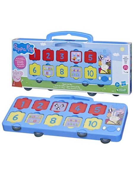 JUEGOS DIDÁCTICOS PEPPA PIG PEPPA'S 1-2-3 BUS