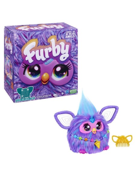 PELUCHE INTERACTIVO FURBY MORADO
