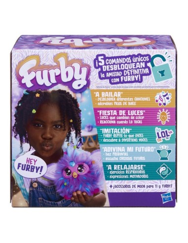 PELUCHE INTERACTIVO FURBY MORADO