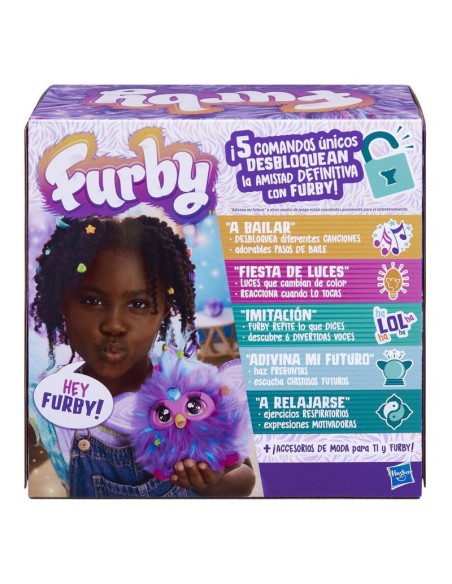 PELUCHE INTERACTIVO FURBY MORADO