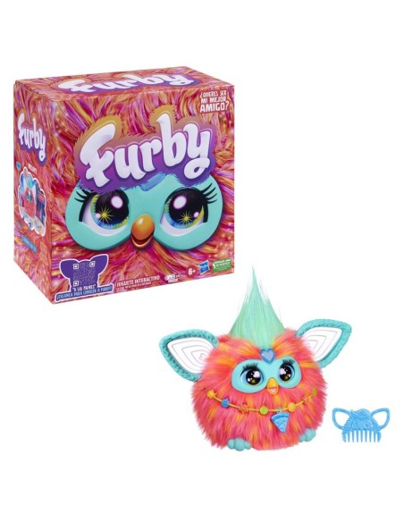 PELUCHE INTERACTIVO FURBY CORAL