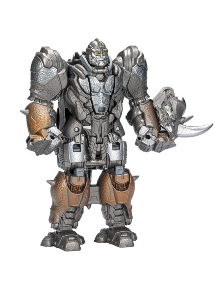 FIGURA DE ACCIÓN TRANSFORMERS EL DESPERTAR DE LAS BESTIAS SMASH CHANGER RHINOX