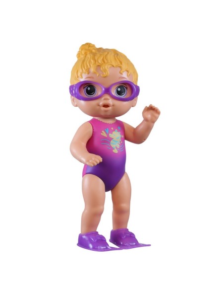 MUÑECA BABY ALIVE SUNNY LA NADADORA PELO RUBIO
