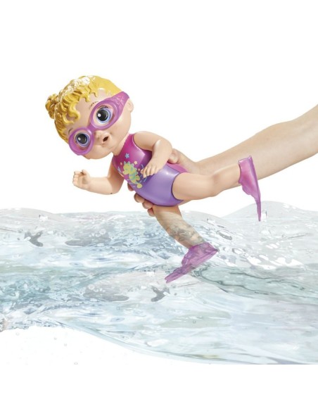 MUÑECA BABY ALIVE SUNNY LA NADADORA PELO RUBIO