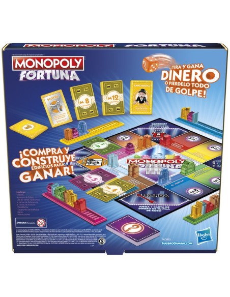JUEGO DE MESA MONOPOLY FORTUNA