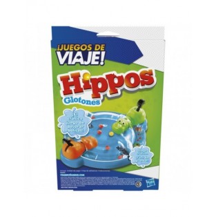 JUEGO DE MESA HASBRO GAMING HIPPOS GLOTONES GRAB AND GO