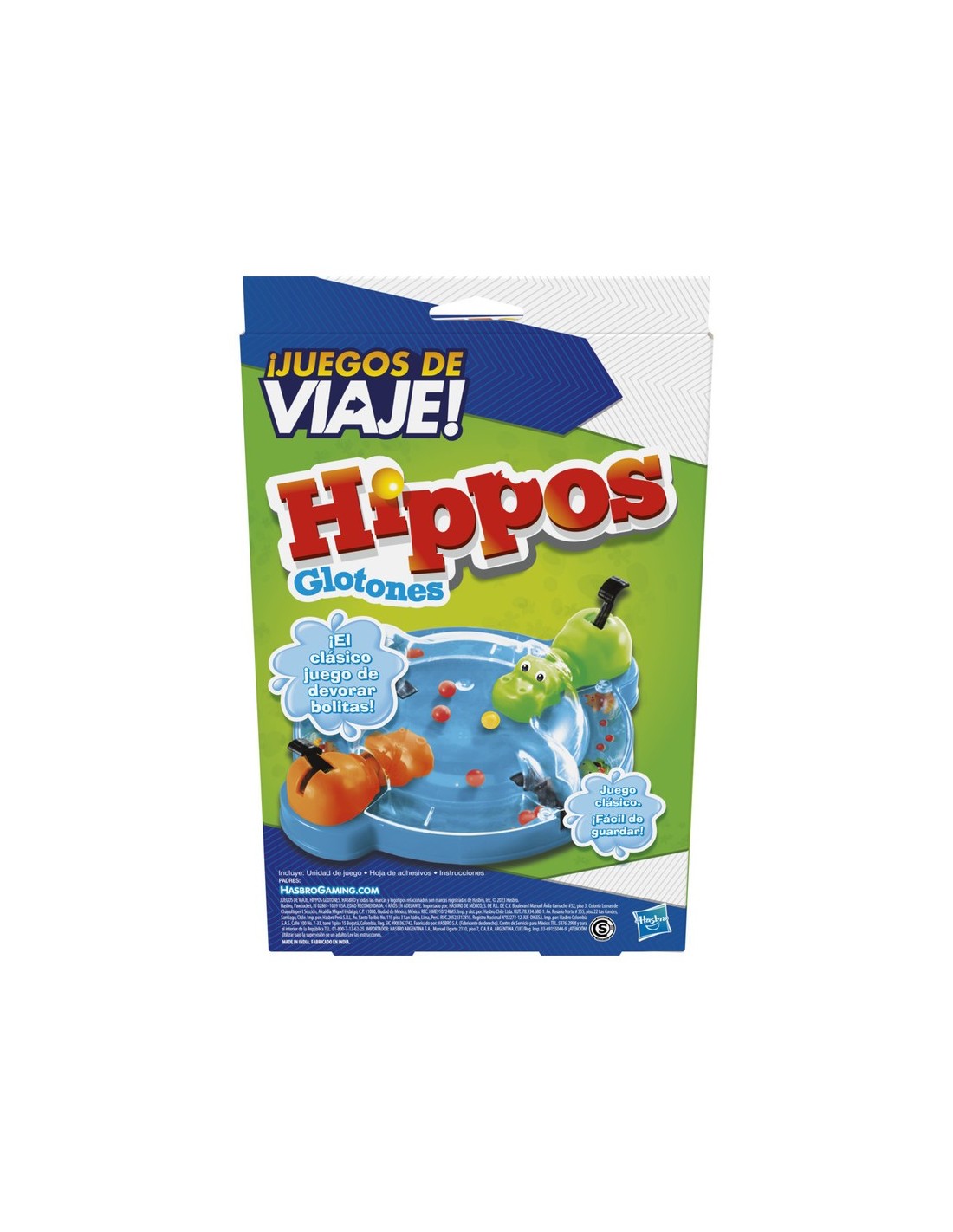 Hippos Glotones Lanzadores - Juego para niños de 4 años en adelante -  Hasbro Games