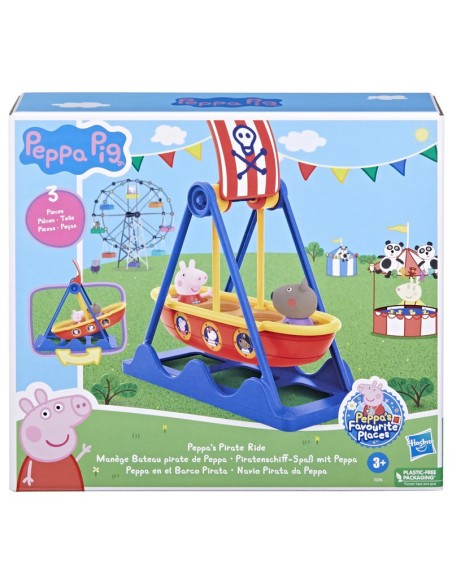 MUÑECA PEPPA PIG PEPPA EN EL BARCO PIRATA