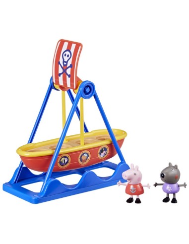 MUÑECA PEPPA PIG PEPPA EN EL BARCO PIRATA
