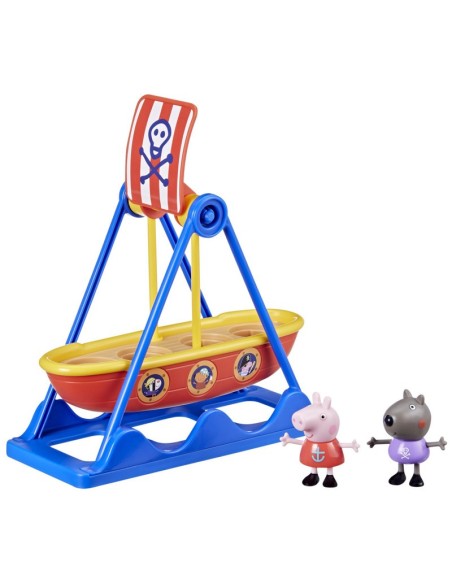 MUÑECA PEPPA PIG PEPPA EN EL BARCO PIRATA