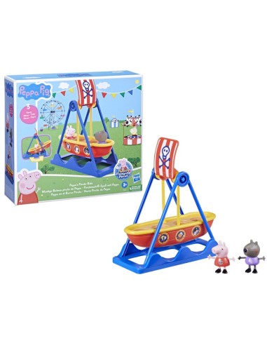 MUÑECA PEPPA PIG PEPPA EN EL BARCO PIRATA