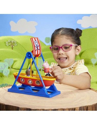 MUÑECA PEPPA PIG PEPPA EN EL BARCO PIRATA