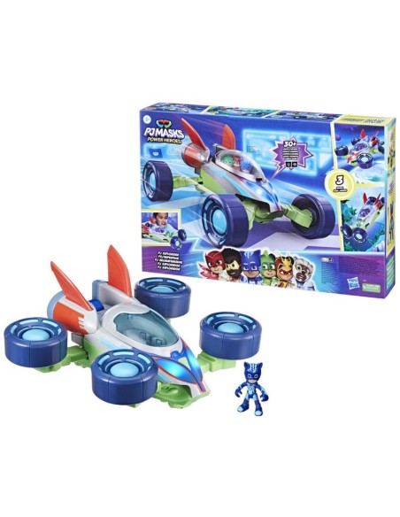 FIGURA DE ACCIÓN PJ MASKS POWER HEROES PJ EXPLORADOR
