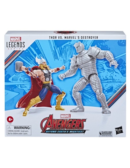 FIGURA DE ACCIÓN MARVEL LEGENDS SERIES THOR VS. DESTRUCTOR