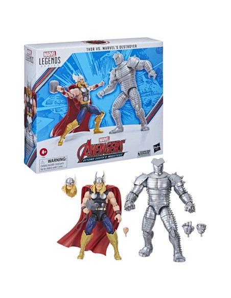 FIGURA DE ACCIÓN MARVEL LEGENDS SERIES THOR VS. DESTRUCTOR