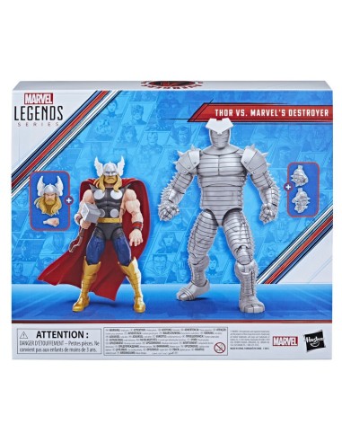 FIGURA DE ACCIÓN MARVEL LEGENDS SERIES THOR VS. DESTRUCTOR