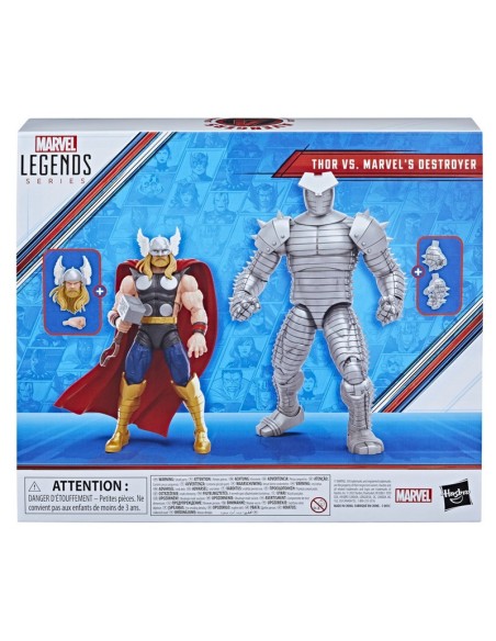 FIGURA DE ACCIÓN MARVEL LEGENDS SERIES THOR VS. DESTRUCTOR