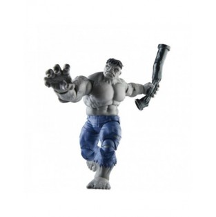 FIGURA DE ACCIÓN MARVEL LEGENDS SERIES HULK GRIS Y EL DR. BRUCE BANNER