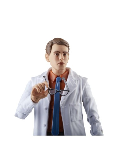 FIGURA DE ACCIÓN MARVEL LEGENDS SERIES HULK GRIS Y EL DR. BRUCE BANNER