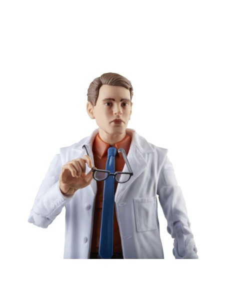 FIGURA DE ACCIÓN MARVEL LEGENDS SERIES HULK GRIS Y EL DR. BRUCE BANNER