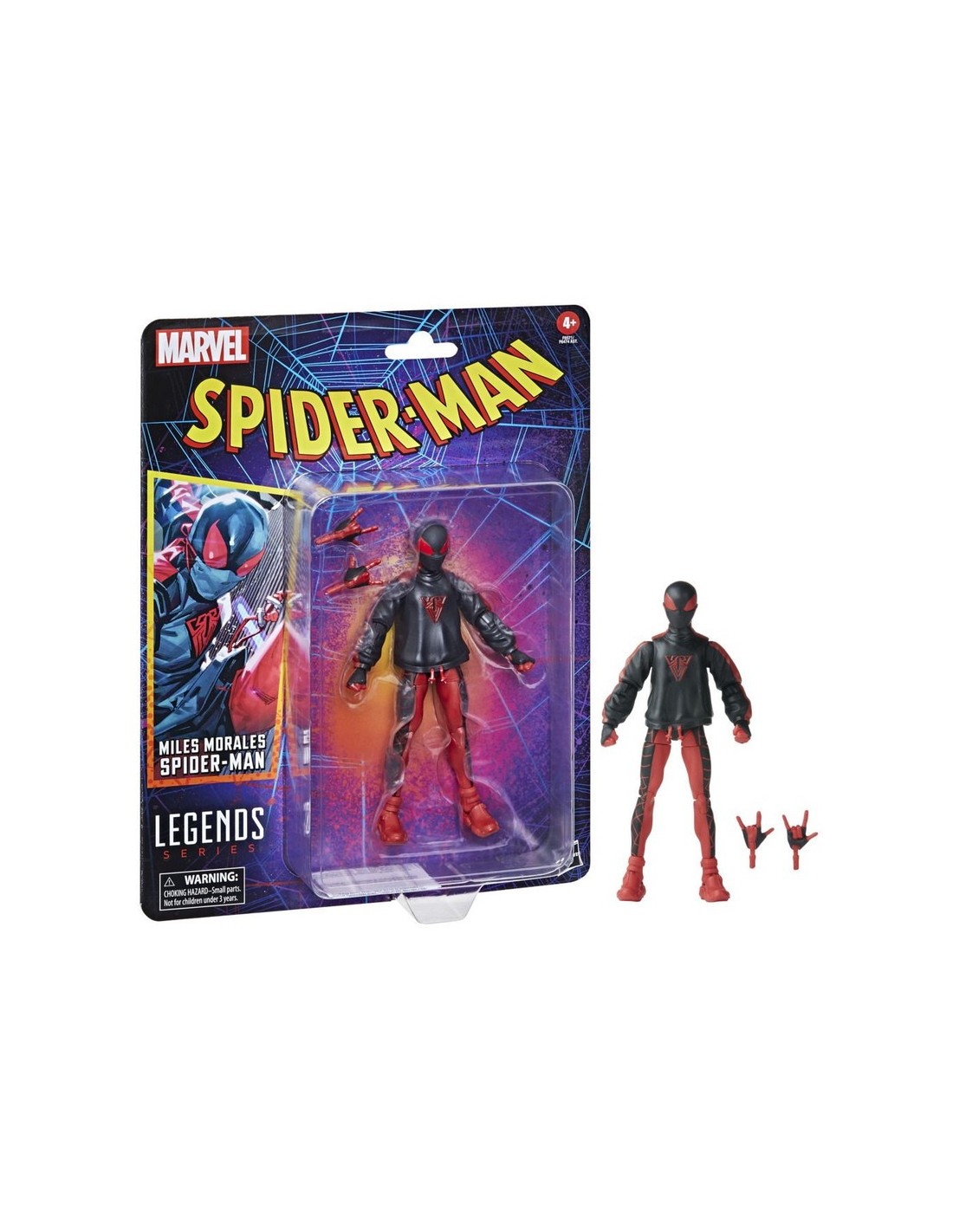 HASBRO Spiderman Mascara electrónica Hombre Araña Roja Luminosa Marvel