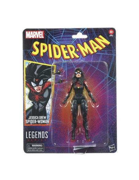 FIGURA DE ACCIÓN MARVEL LEGENDS SERIES JESSICA DREW SPIDER-WOMAN