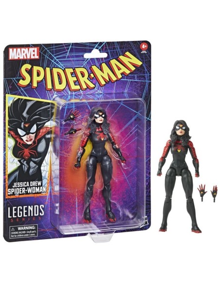 FIGURA DE ACCIÓN MARVEL LEGENDS SERIES JESSICA DREW SPIDER-WOMAN