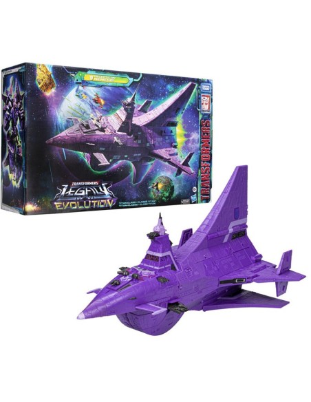 FIGURA DE ACCIÓN TRANSFORMERS LEGACY EVOLUTION DECEPTICON NEMESIS