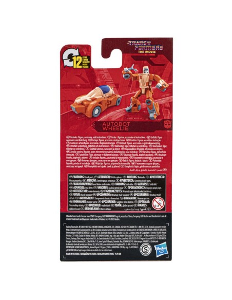 FIGURA DE ACCIÓN TRANSFORMERS STUDIO SERIES AUTOBOT WHEELIE