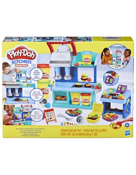 MASAS Y PLASTILINAS PLAY-DOH KITCHEN CREATIONS SÚPER RESTAURANTE
