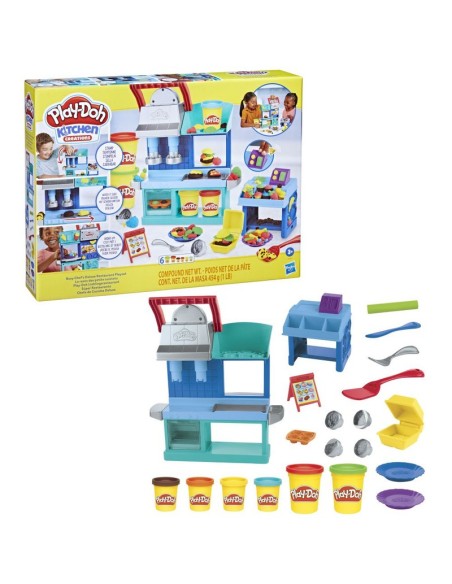 MASAS Y PLASTILINAS PLAY-DOH KITCHEN CREATIONS SÚPER RESTAURANTE