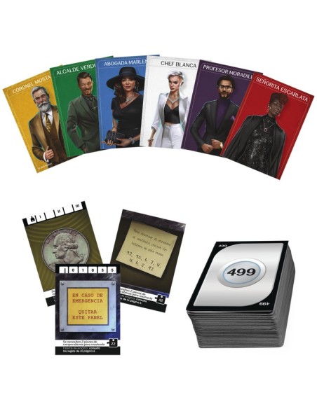 JUEGO DE MESA HASBRO GAMING CLUE ESCAPE EL HOTEL DE MEDIANOCHE