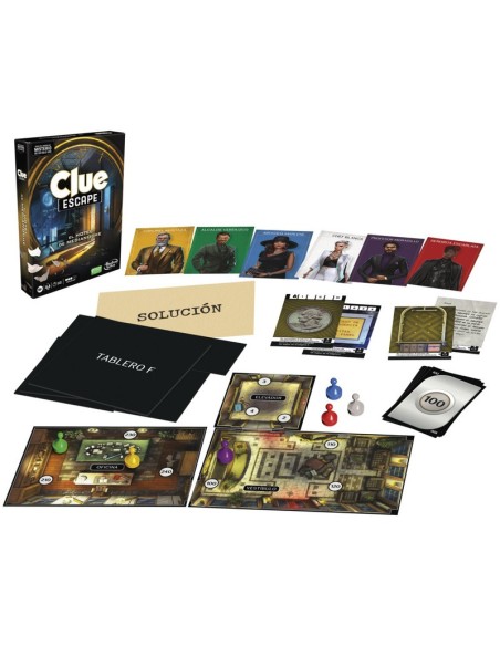 JUEGO DE MESA HASBRO GAMING CLUE ESCAPE EL HOTEL DE MEDIANOCHE