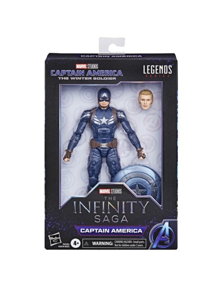 FIGURA DE ACCIÓN MARVEL LEGENDS SERIES CAPITÁN AMÉRICA