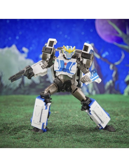 FIGURA DE ACCIÓN TRANSFORMERS LEGACY EVOLUTION CLASE DE LUJO ROBOTS IN DISGUISE 2015 UNIVERSE STRONGARM