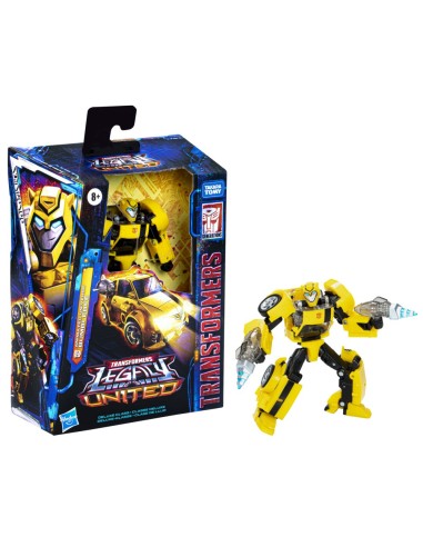 FIGURA DE ACCIÓN TRANSFORMERS LEGACY UNITED DELUXE ANIMATED UNIVERSE BUMBLEBEE