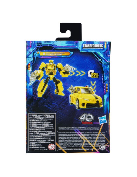 FIGURA DE ACCIÓN TRANSFORMERS LEGACY UNITED DELUXE ANIMATED UNIVERSE BUMBLEBEE