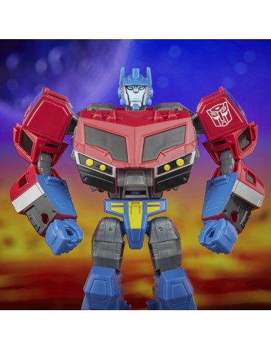 FIGURA DE ACCIÓN TRANSFORMERS LEGACY UNITED VOYAGER ANIMATED UNIVERSE OPTIMUS PRIME