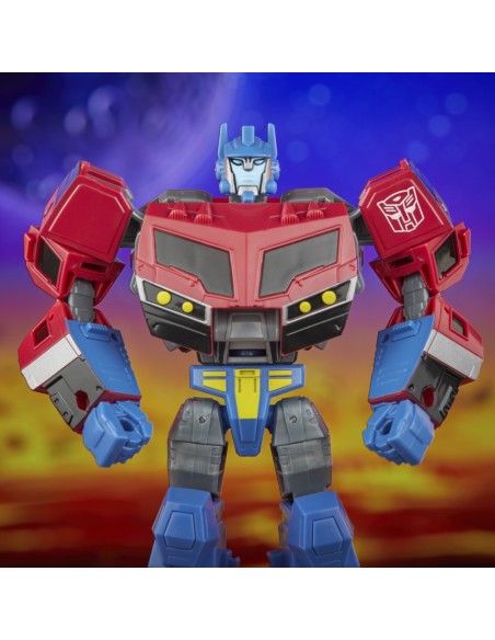 FIGURA DE ACCIÓN TRANSFORMERS LEGACY UNITED VOYAGER ANIMATED UNIVERSE OPTIMUS PRIME