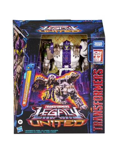 FIGURA DE ACCIÓN TRANSFORMERS LEGACY UNITED LEADER BEAST WARS UNIVERSE TIGERHAWK