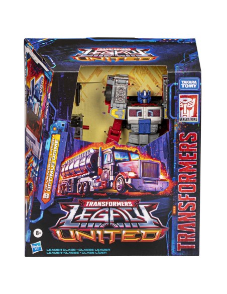 FIGURA DE ACCIÓN TRANSFORMERS LEGACY UNITED LEADER G2 UNIVERSE LASER OPTIMUS PRIME
