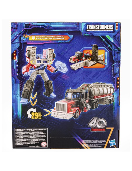 FIGURA DE ACCIÓN TRANSFORMERS LEGACY UNITED LEADER G2 UNIVERSE LASER OPTIMUS PRIME