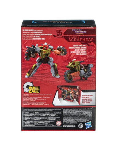 FIGURA DE ACCIÓN TRANSFORMERS STUDIO SERIES VOYAGER LA PELÍCULA JUNKION SCRAPHEAP