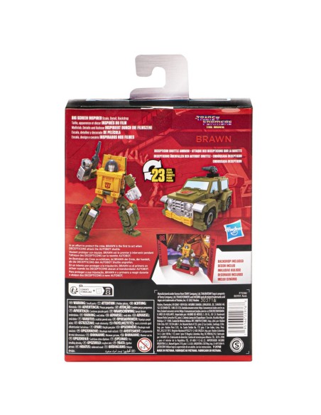FIGURA DE ACCIÓN TRANSFORMERS STUDIO SERIES DELUXE BRAWN