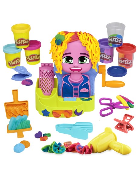 MASAS PLAY DOH PELUQUERÍA CON ESTILO