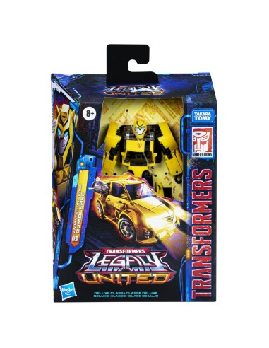 FIGURA DE ACCIÓN TRANSFORMERS LEGACY UNITED DELUXE ANIMATED UNIVERSE BUMBLEBEE