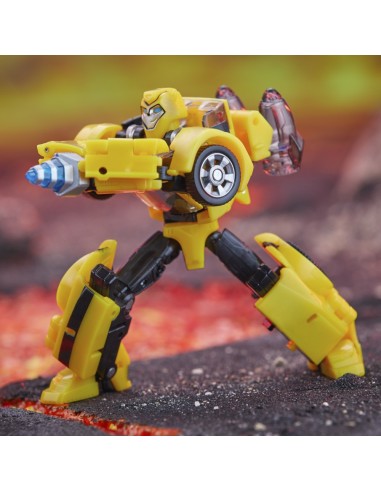 FIGURA DE ACCIÓN TRANSFORMERS LEGACY UNITED DELUXE ANIMATED UNIVERSE BUMBLEBEE